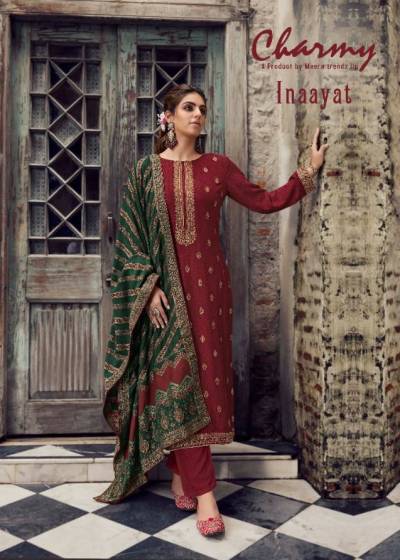 Charmy Inaayat By Zisa Designer Pashmina Winter Wear Salwar Kameez Collection